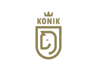 Projekt logo dla firmy Konik | Projektowanie logo